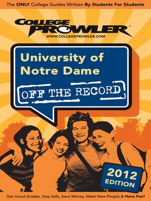 cover image of University of Notre Dame 2012